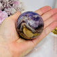 Crazy Lace Amethyst Sphere on Stand 273g