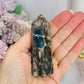 Chunky Sunstone X Blue Apatite Tower