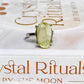 Citrine Adjustable Ring In Gift Bag