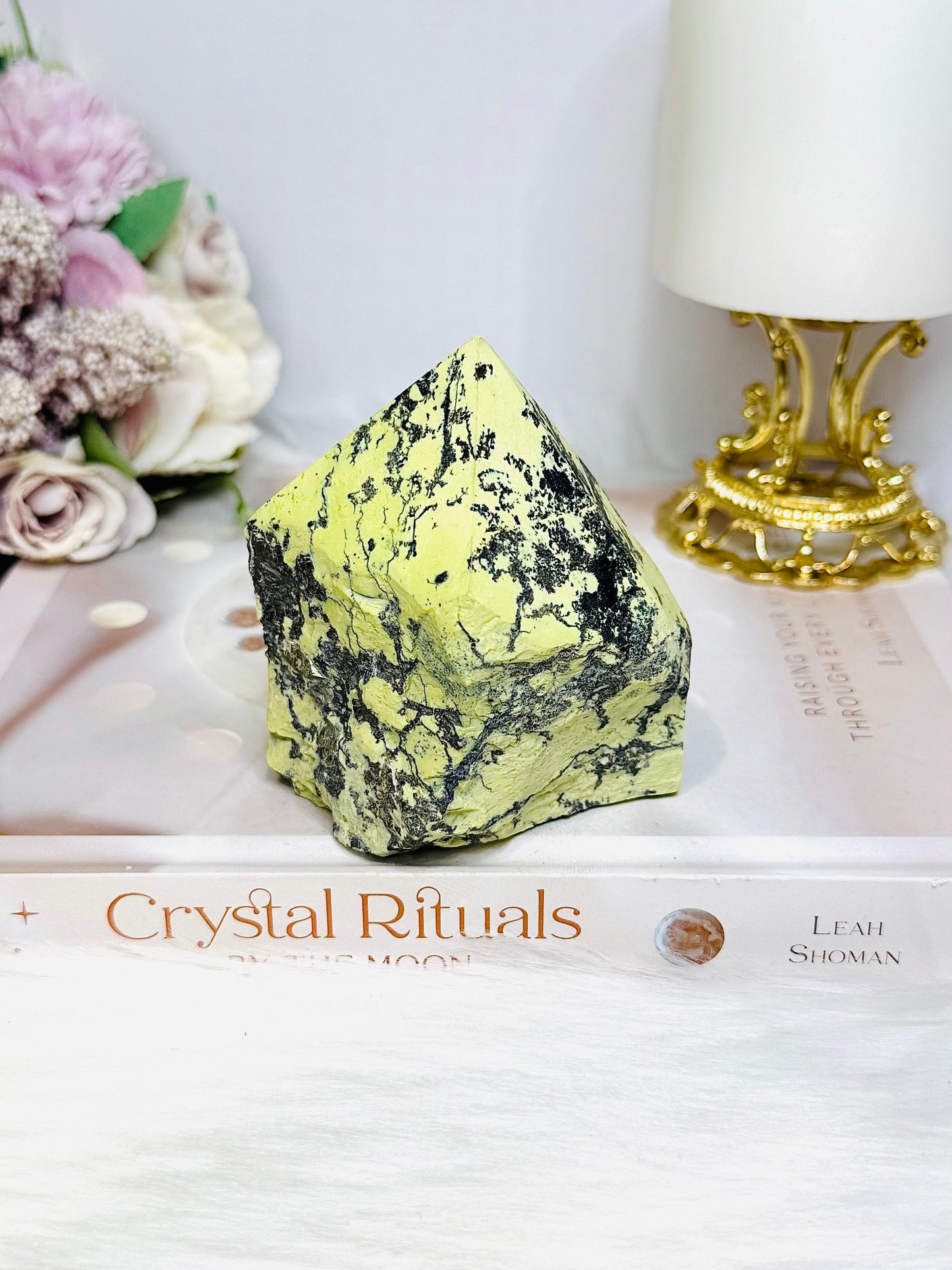 Large Serpentine Polished Point Freeform 481g