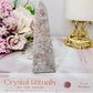 Pink Amethyst Obelisk | Tower 11cm