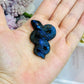 Labradorite Snake Carving 6cm