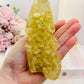 Citrine Filled Resin Unicorn Large 12cm