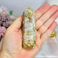 Flower Agate Tower 9cm