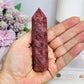Strawberry Quartz Tower 9.5cm