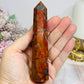 Petrified Wood Tower 12cm