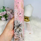 Huge Pink Peruvian Rhodochrosite Tower 27.5cm 1.2KG