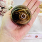 Grounding & Stabilising Stone ~ Gorgeous Chocolate Calcite Sphere 321grams On Stand