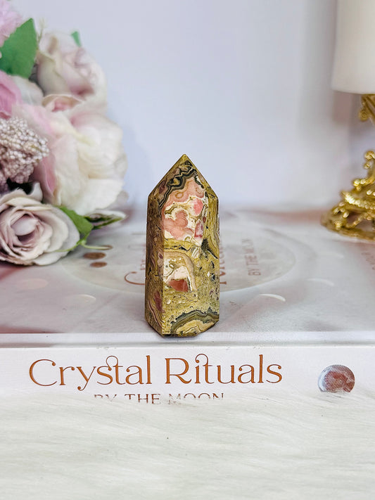 Natural Rhodochrosite Tower | Point 5.5cm