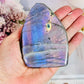 Incredible Pink, Purple & Blue Flash Natural Labradorite Polished Freeform 330grams