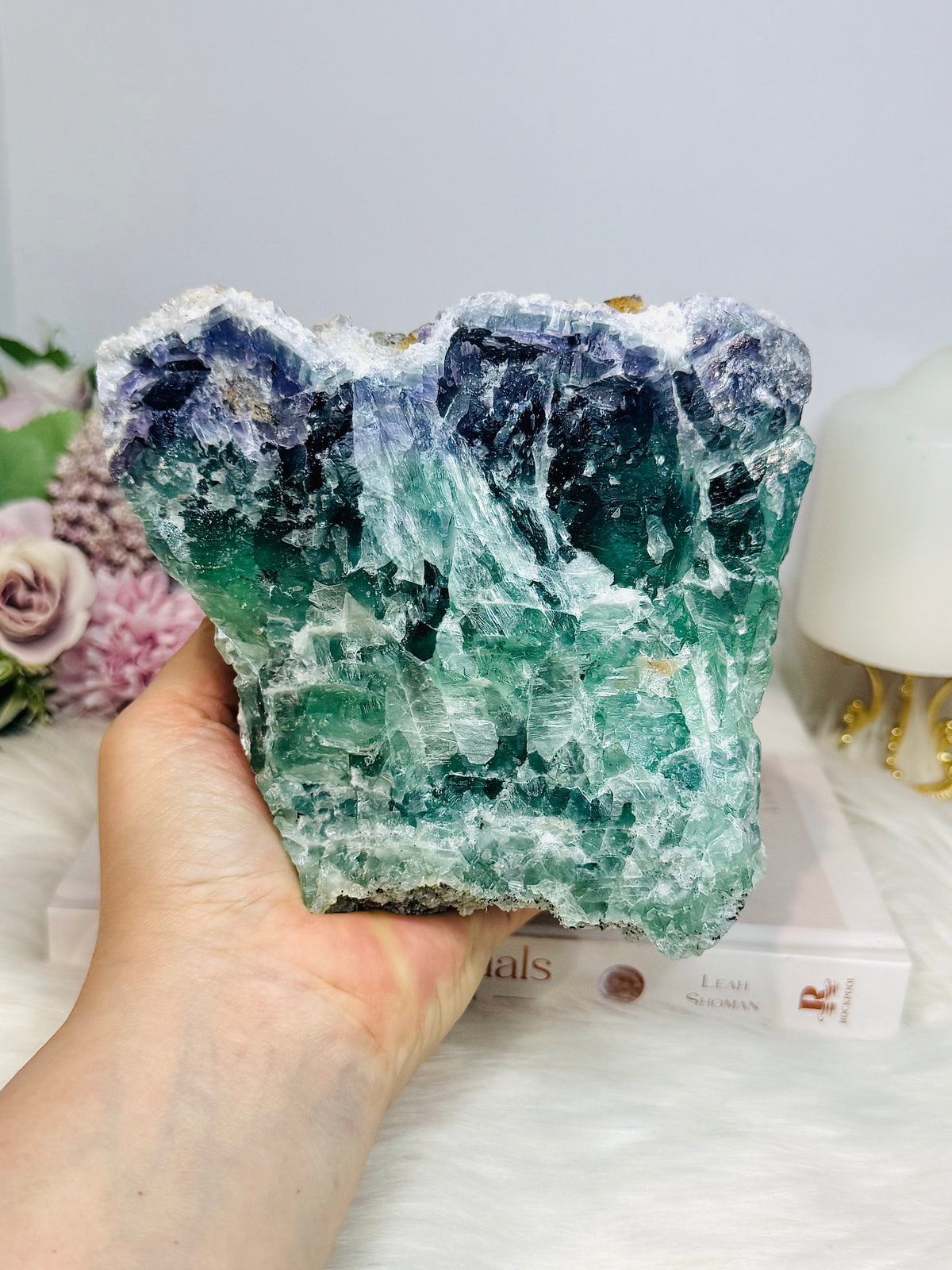 Huge Natural Fluorite Freeform 2.8KG