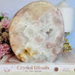 Classy & Fabulous Large 15cm 1.05KG Druzy Pink Amethyst Slab | Freeform From Brazil