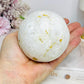 Large Moroccan Quartz Geode Sphere on Stand 566g