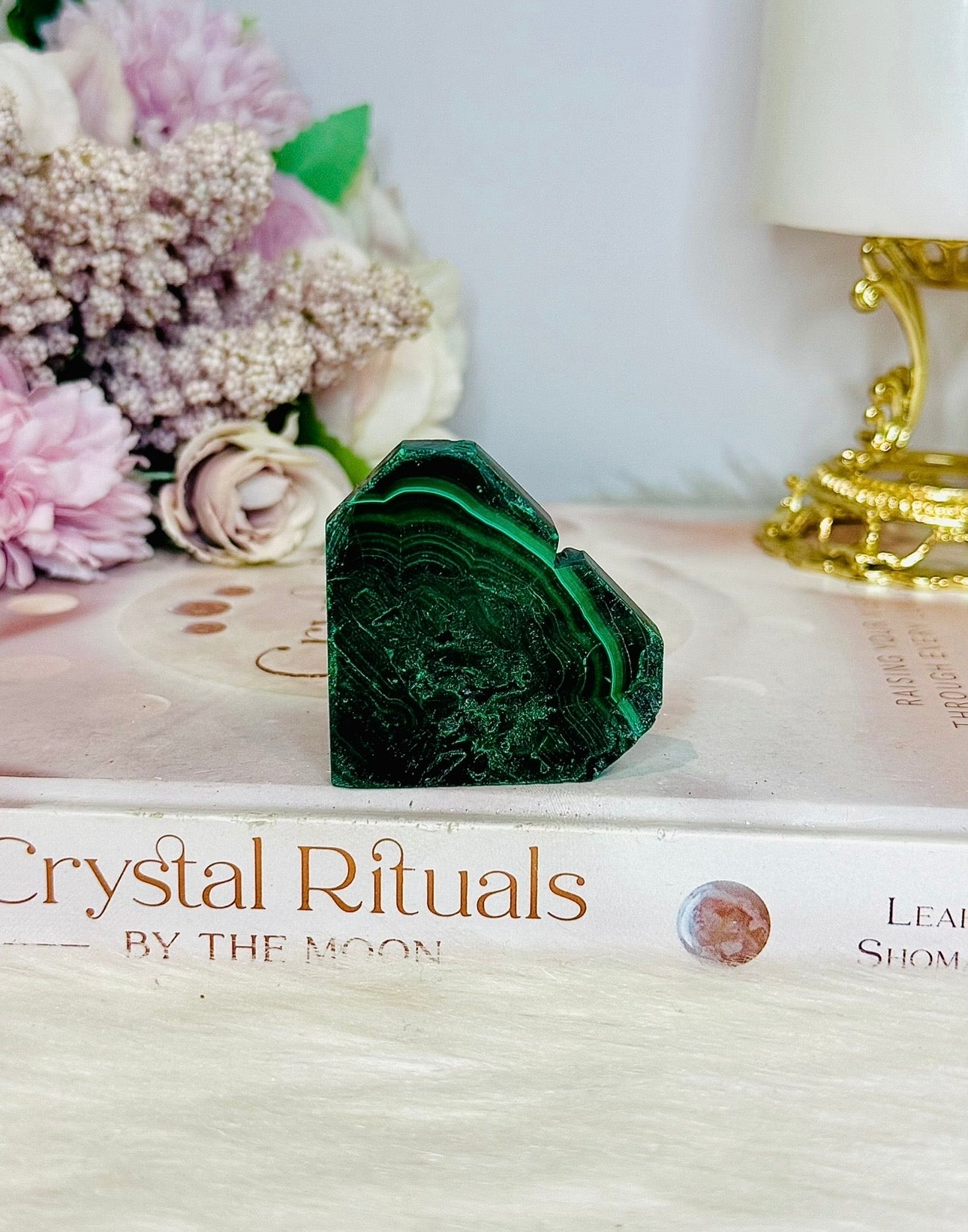 Imperfect Malachite Heart