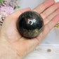 Pyrite Sphere on Stand 357g