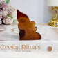 Carnelian Carved Fairy 6.5cm