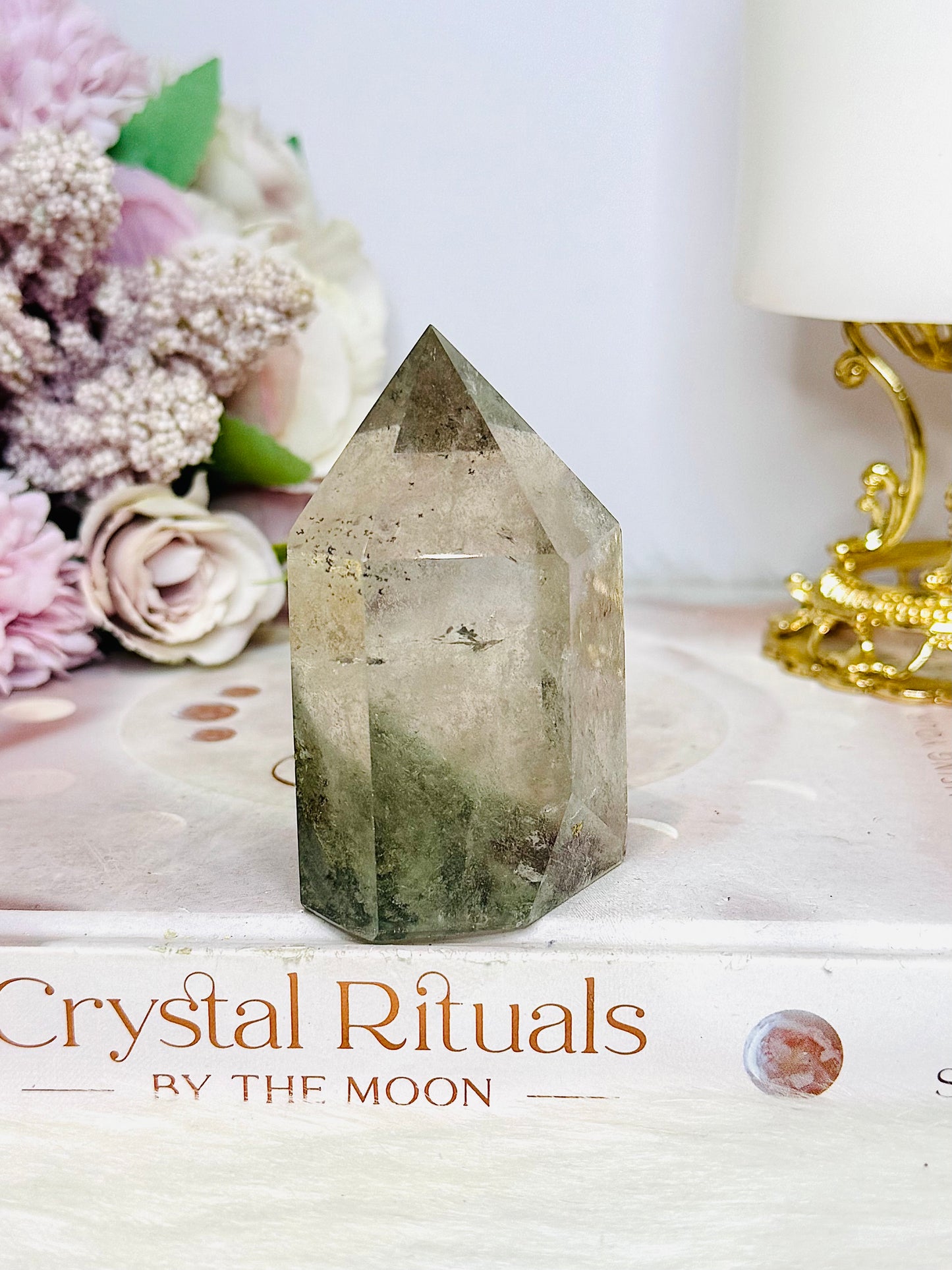 Garden Quartz | Lodolite Chunky Tower 7.5cm