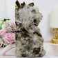 Smokey Quartz Cluster Tower 15cm 789g From Brazil