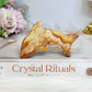 Crazy Lace Agate Carved Dolphin 7cm