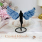 Blue Aventurine Angel Wings 9cm