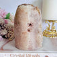 Natural Large Pink Amethyst Druzy Freeform  894g 12.5cm