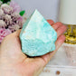 A Rare Stone ~ Chunky Natural Inca Turquoise Carved Freeform | Tower 7cm 233g