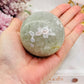 Elegant Green Flower Agate Sphere On Stand 301grams