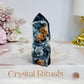 Black Sphalerite Tower 7.5cm