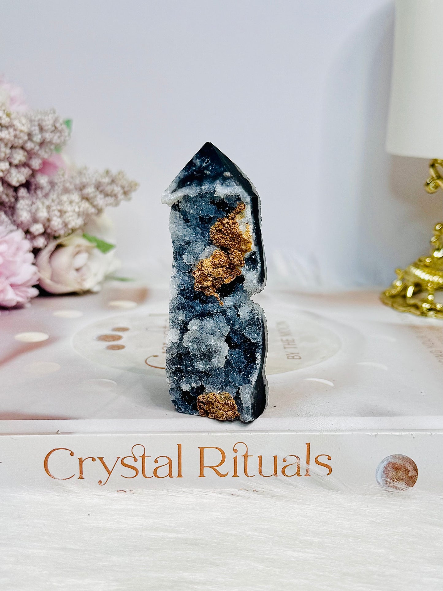 Black Sphalerite Tower 7.5cm