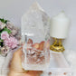 High Grade AAA Clear Quartz Large Chunky Tower From Brazil 15.5cm 956g
