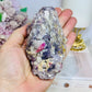 Natural Pegmatite | Unicorn Stone (Lepidolite, Pink Tourmaline, Smoky Quartz and Cleavelandite) Specimen 10.5cm 310g