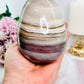 The Most Absolutely Gorgeous Large 791gram Jasper Carved Egg On Stand