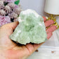 Light Green Transparent Cubed Fluorite Specimen 8cm 364g