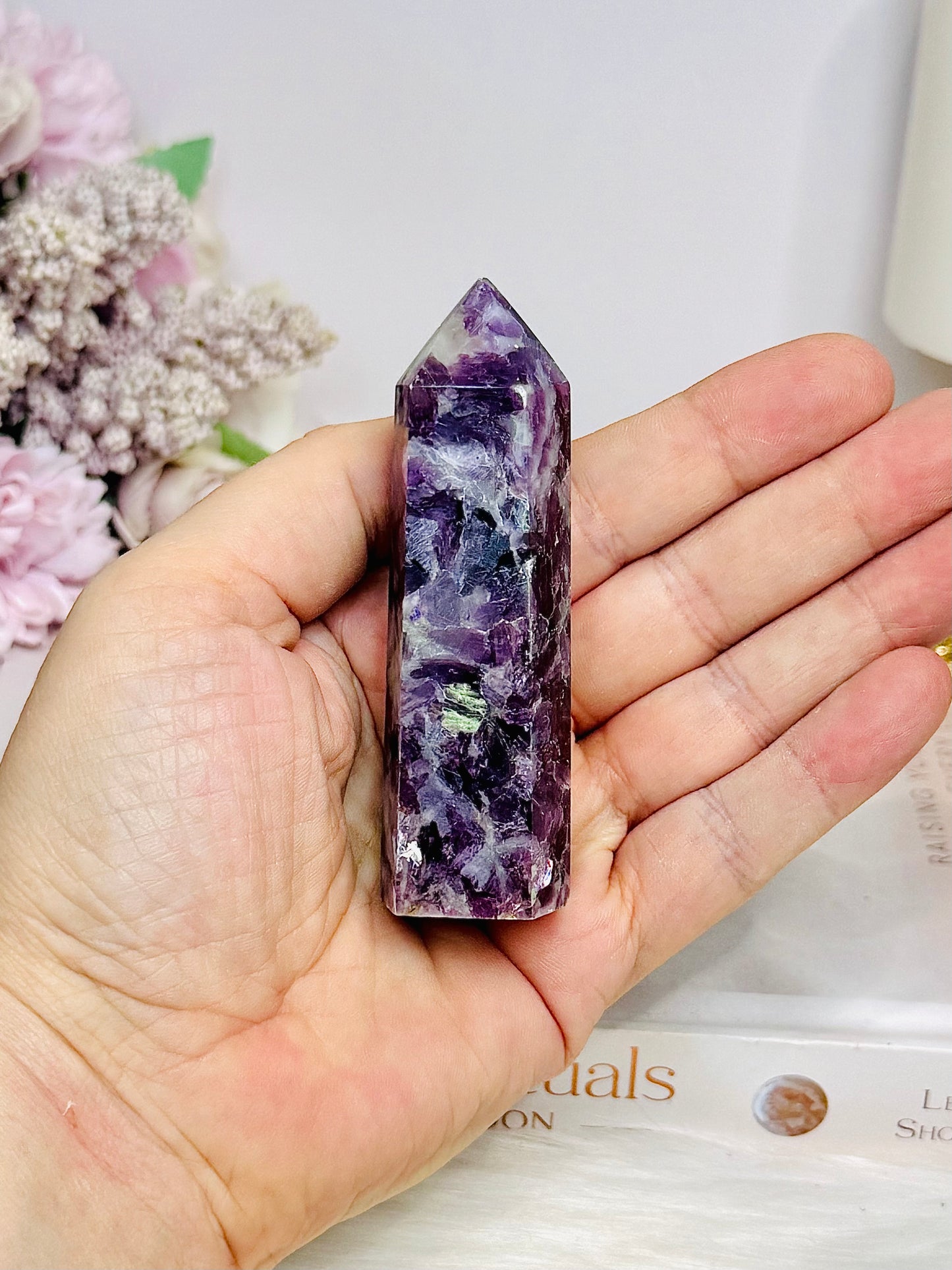 Lepidolite Tower 8.5cm
