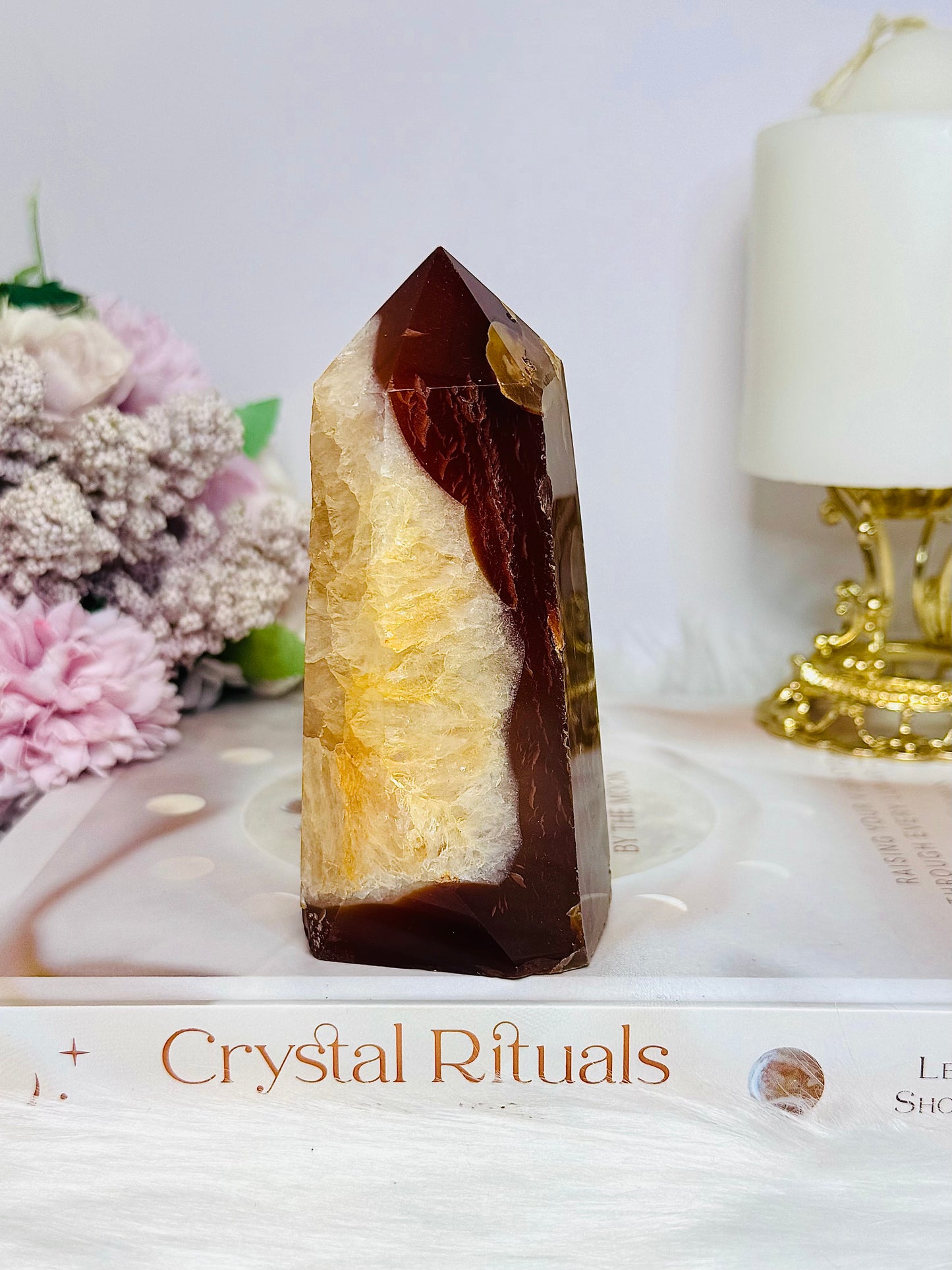 Chunky Carnelian Tower 11.5cm 393g