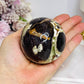 Large Money Agate Sphere on Stand 354g