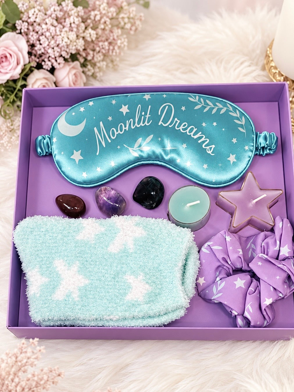 Pastel Skies Self Care Crystal Gift Set ~