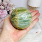 Large Pistachio Calcite Sphere on Stand 596g