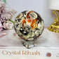 Large Money Agate Sphere on Stand 7cm