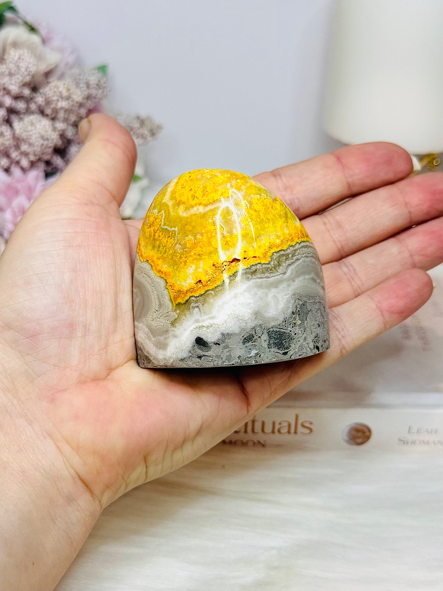 Bumblebee Jasper Freeform (imperfect at back) 200g