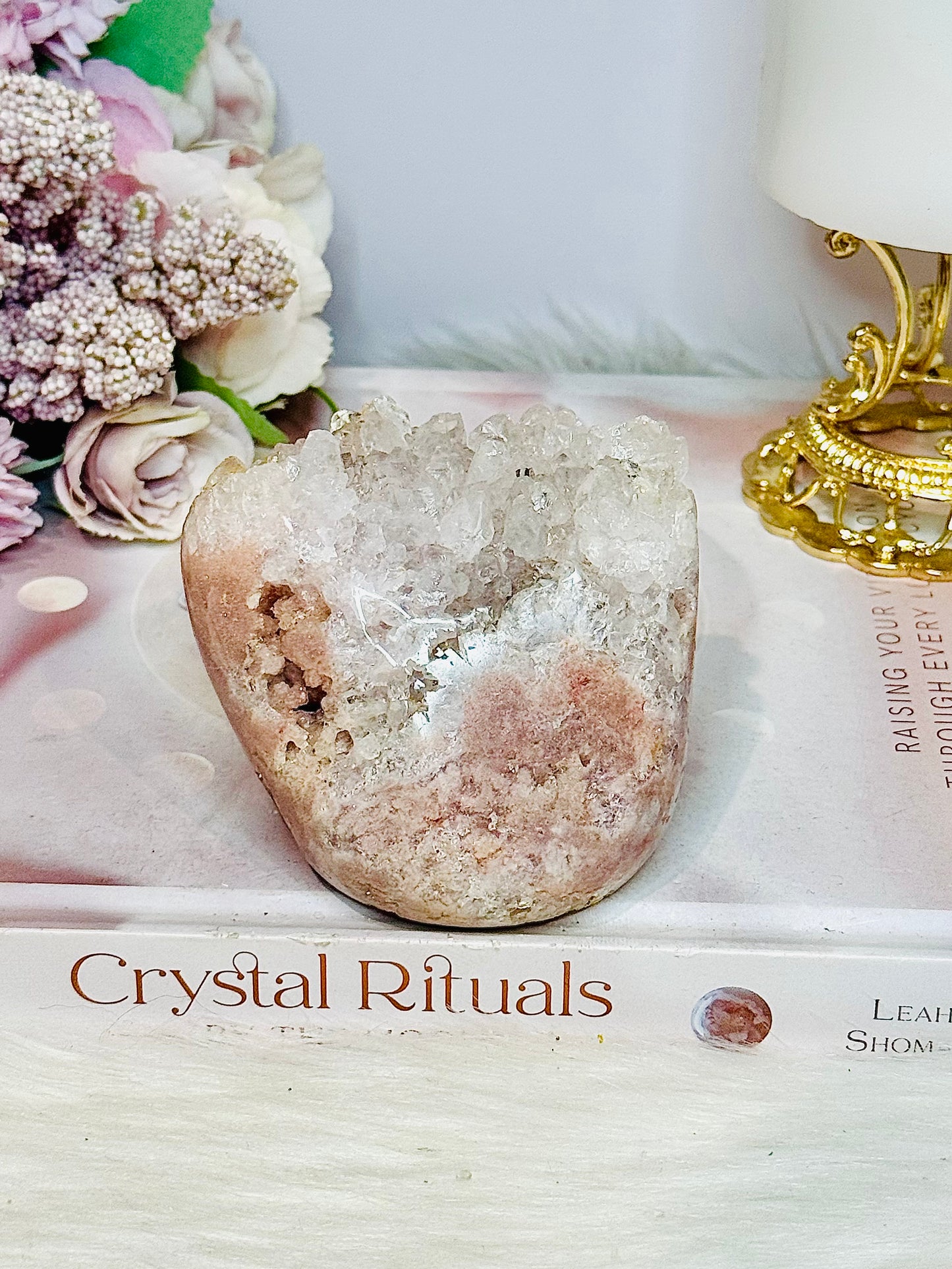 Pink Amethyst Natural Freeform 395g