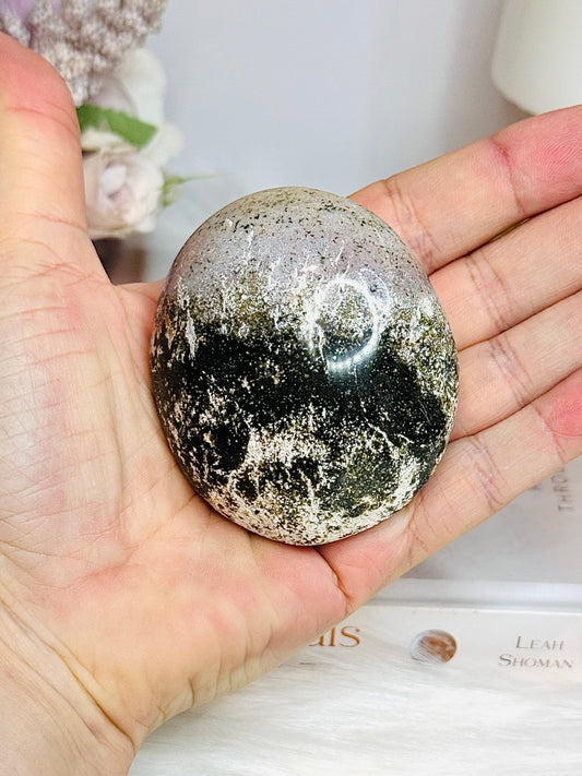 Large Ocean Jasper Palm Stone