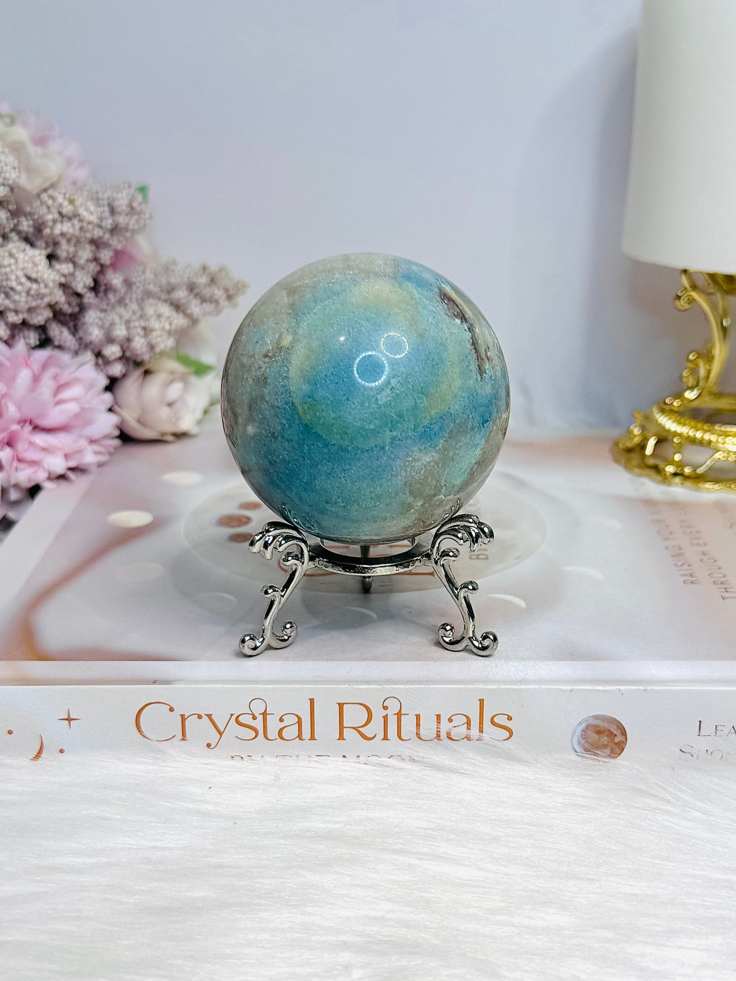 Trolleite Sphere on Stand 301g