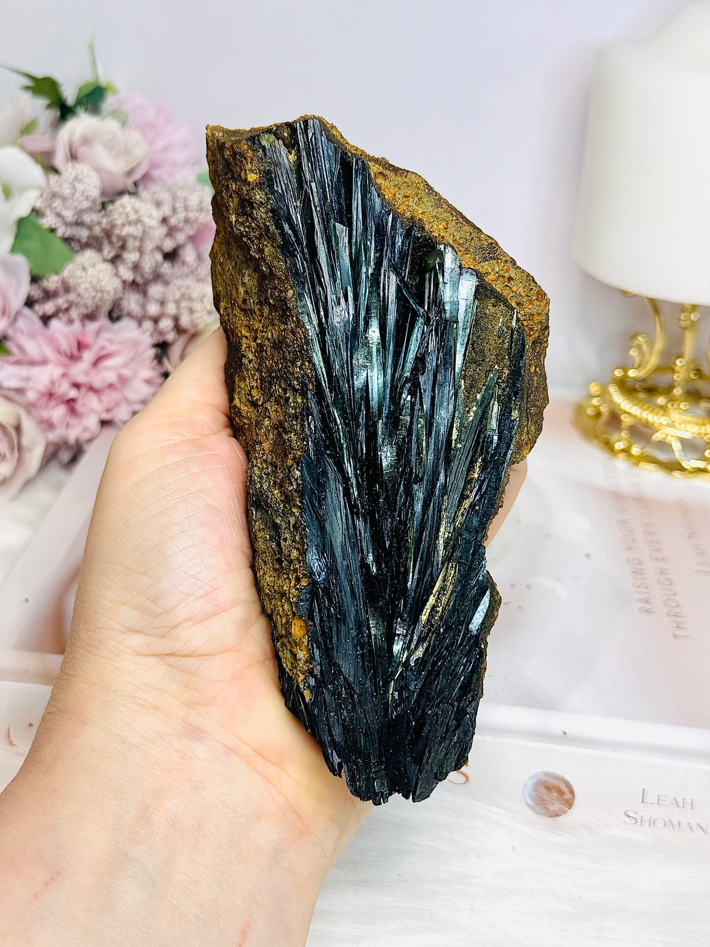A Collectors Piece ~ Rare Large Vivianite Specimen 14cm 548g