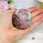 Pink Tourmaline Sphere On Stand 236g