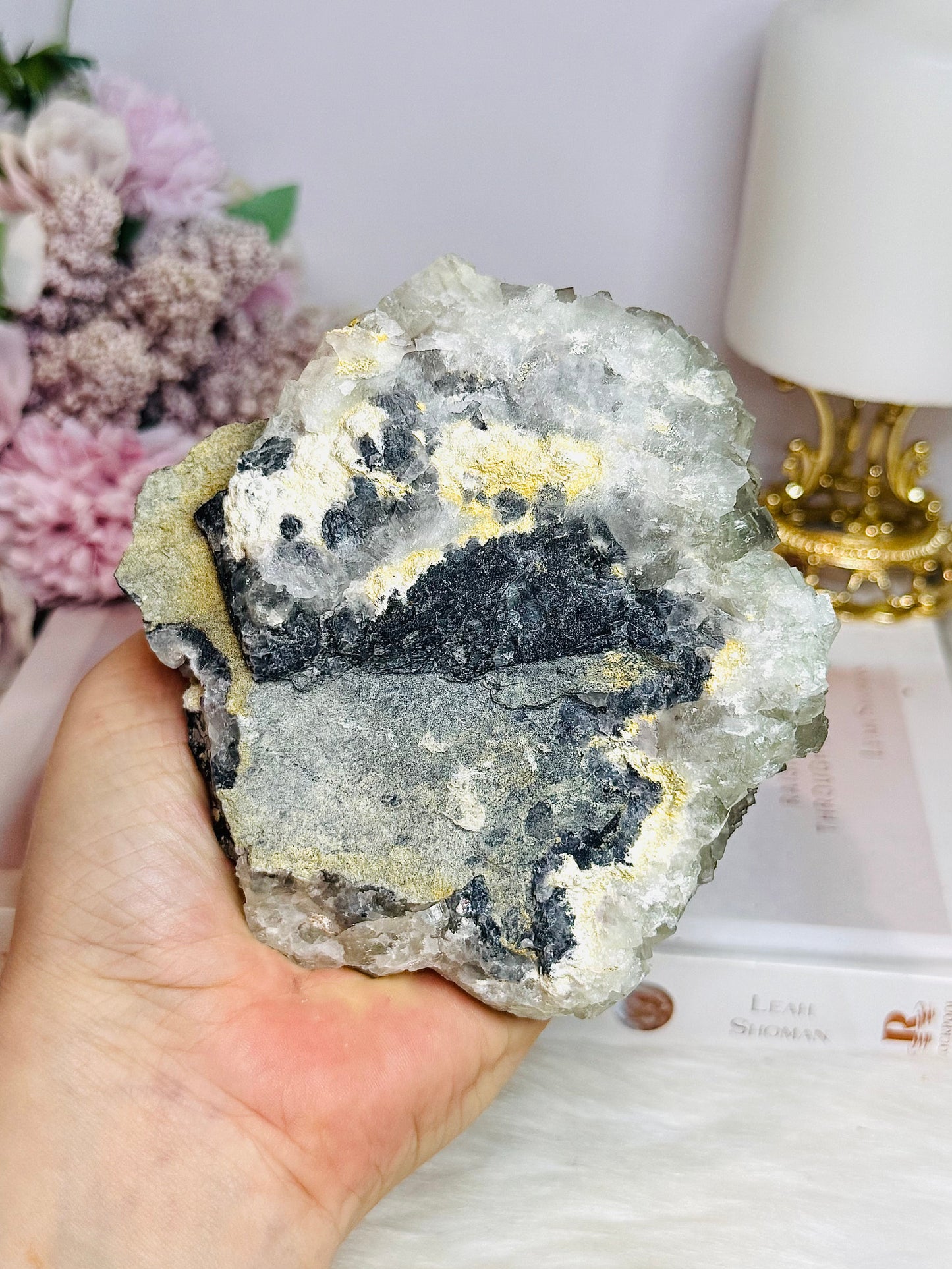 Large Natural Green Fluorite Specimen 722g
