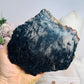 Black Tourmaline in Quartz Slab on Stand 13cm