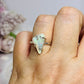Natural Ethiopian Opal Sterling Silver Ring Size 8