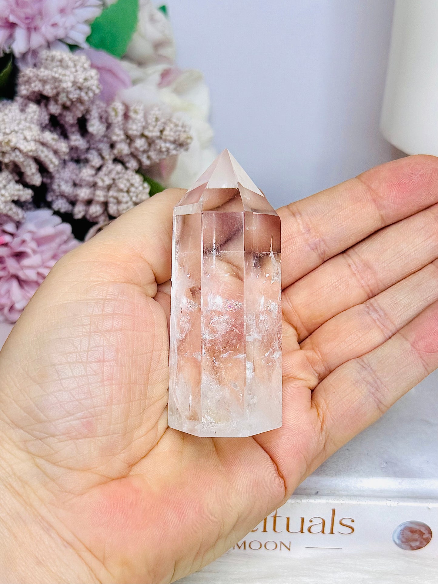High Grade Clear Quartz Tower 7cm