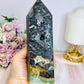 Large Sky Stone Quartz Tower 16.5cm 656g